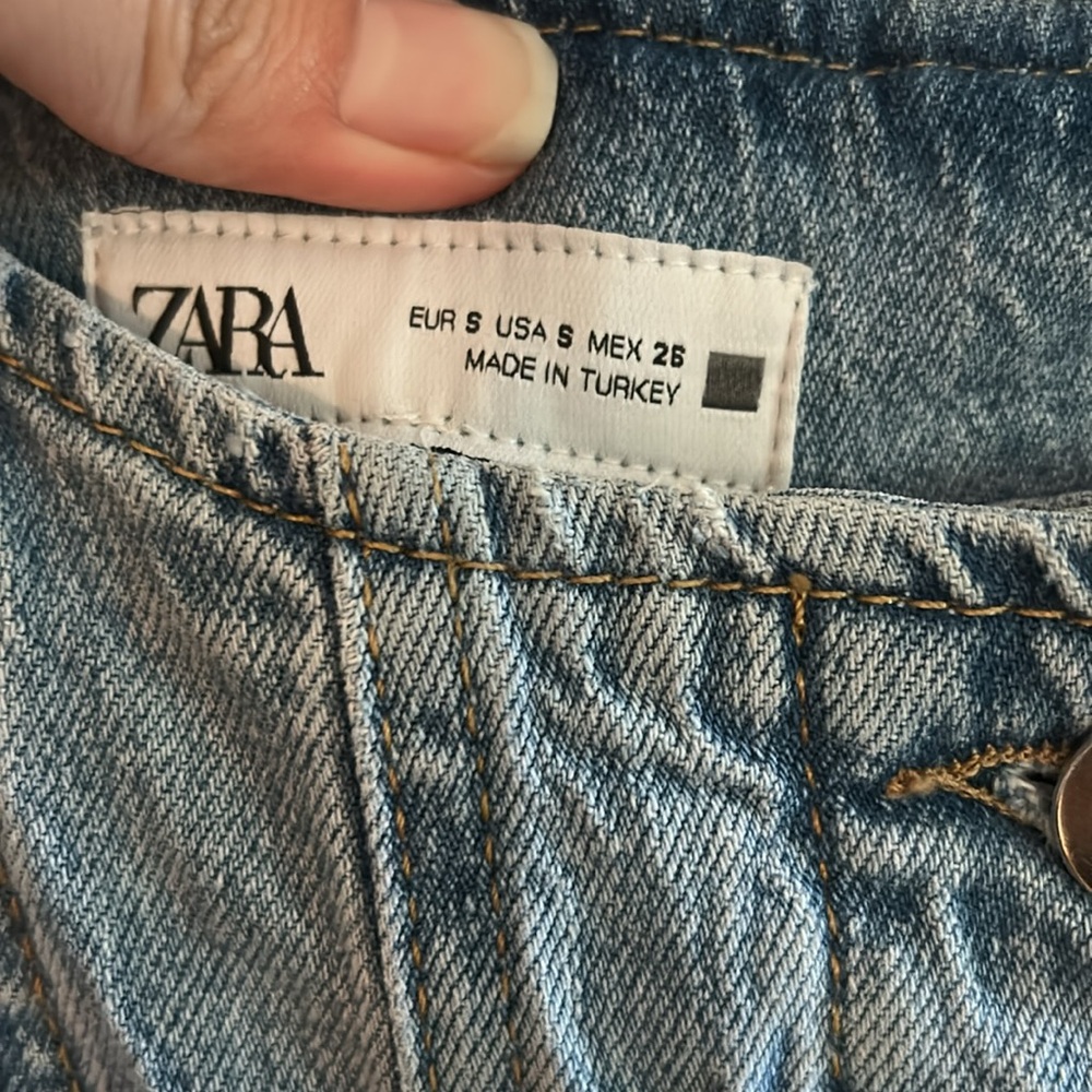 Zara Denim Maxi Dress - Picture 3 of 6